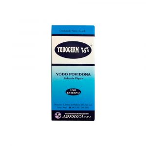 Yodogerm solución (Yodopovidona 10%) 60 ml