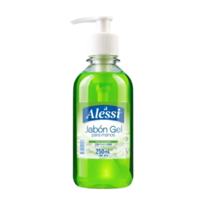 Jabón gel para manos de 250 Ml con dispensador