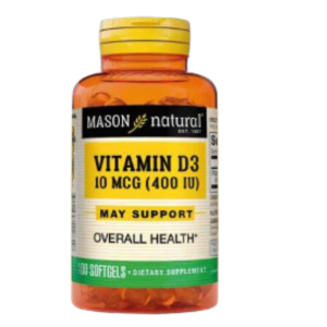 Mason - Vitamina D3 400 IU (10 MCG)